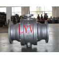 Top Entry Worm Gear Trunion Ball Valve